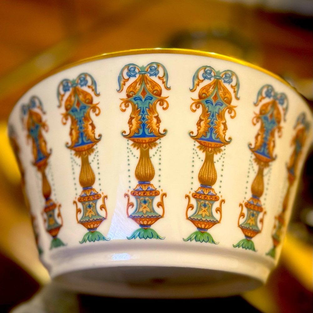 Vintage Hand Painted Lenox Lido with 24K Gold